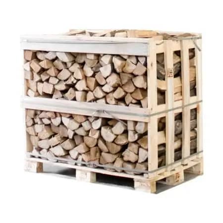 Palette kammergetrocknetes gespalten Hainbuche Brennholz 25cm