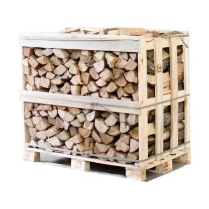 Palette kammergetrocknetes gespalten Hainbuche Brennholz 25cm